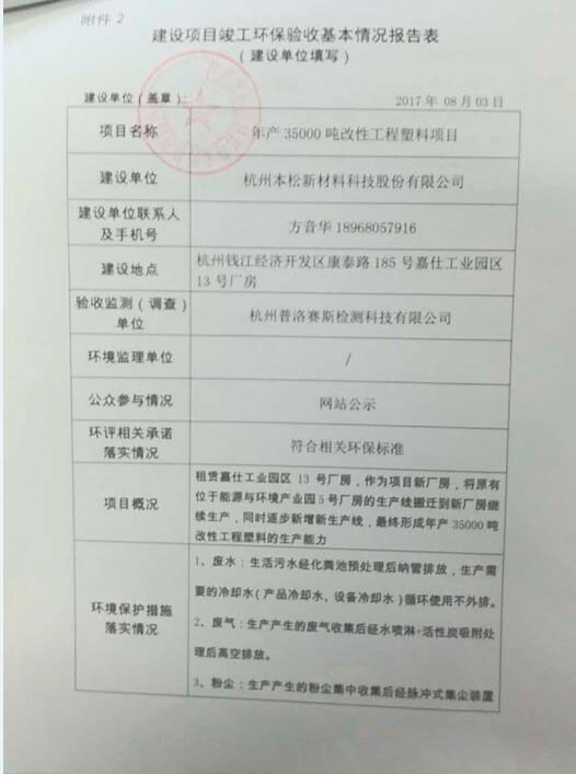 建設(shè)項(xiàng)目竣工環(huán)保驗(yàn)收基本情況報(bào)告表